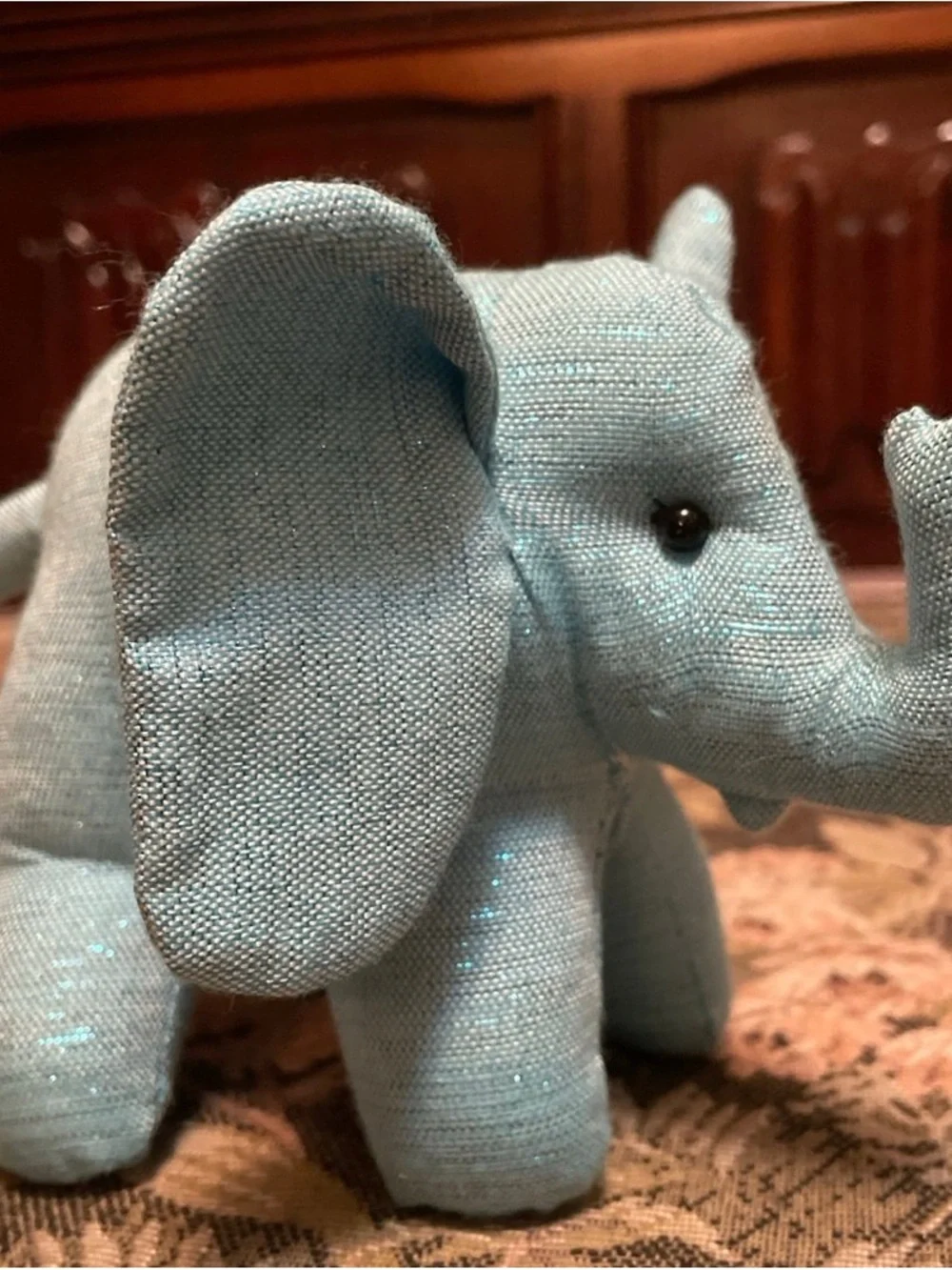 Conrad Bangkok Hotel small stuffed elephant